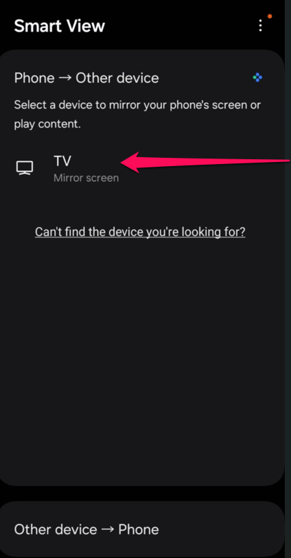 ασυρματη συνδεση τηλεφωνου με τηλεοραση - mirroring screenshot 2