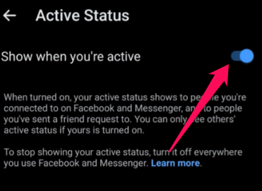 πως να μην φαινεσαι ενεργος στο messenger ενω δεν εισαι - screenshot