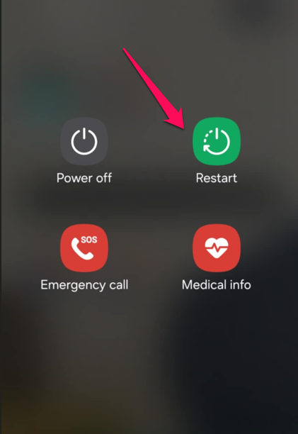 restart κινητου - screenshot