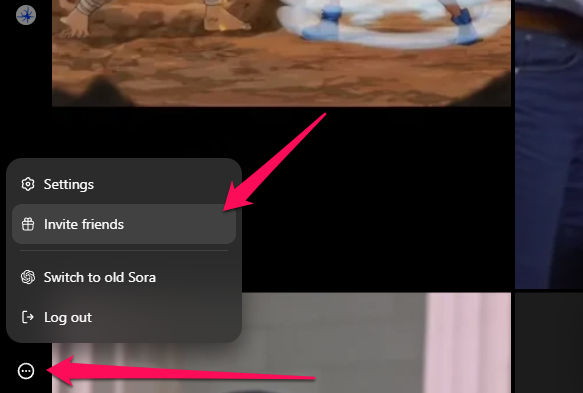 sora2 invite proccess screenshot